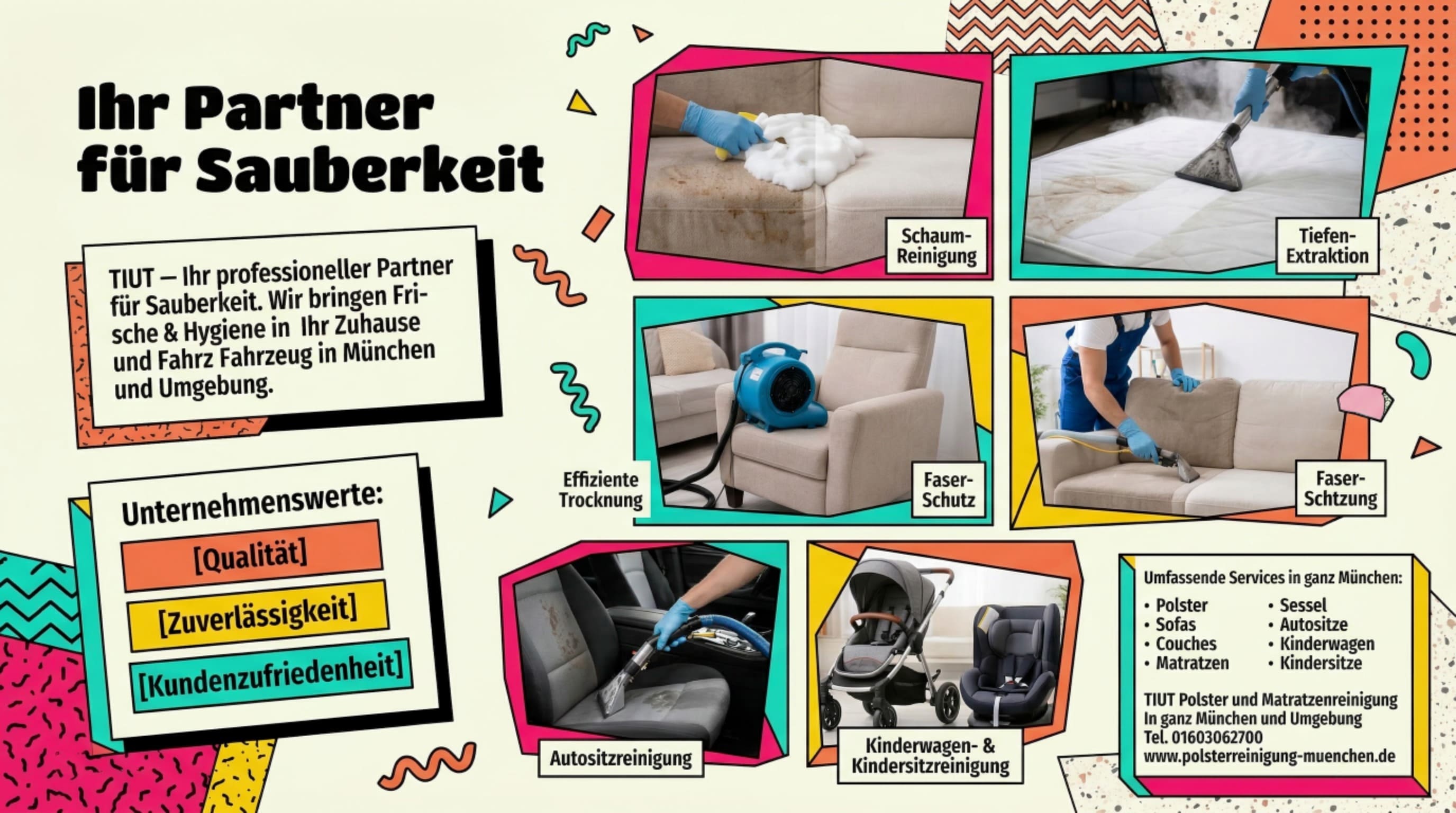 Reinigungsprozesse: Schaumreinigung und Tiefenextraktion